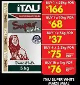 Shoprite Super white - super white maize meal offer