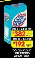 Shoprite Golden cloud - self raising wheat flour offer