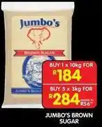 Shoprite Jumbo - brown sugar offer