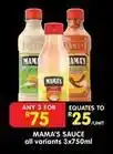 Shoprite Mama's - mama's sauce offer