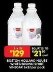 Shoprite White/brown spirit vinegar offer