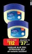 Shoprite Vaseline - petroleum jelly offer