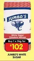 Shoprite Jumbo - white sugar offer