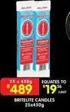 Shoprite Candles offer