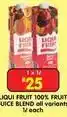 Shoprite 100% fruit juice blend offer