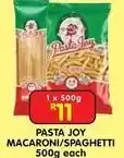 Shoprite Pasta joy - macaroni/spaghetti offer