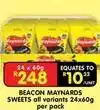 Shoprite Beacon maynards sweets offer