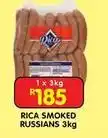 Shoprite Smoked russians offer
