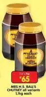 Shoprite Chutney offer