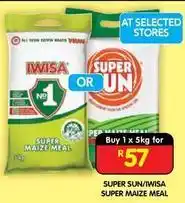 Shoprite Iwisa - super maize meal offer