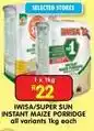 Shoprite Super sun - instant maize porridge offer