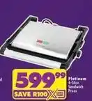 Shoprite Platinum - 4-slice sandwich press offer