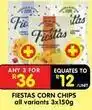 Shoprite Fiestas corn chips offer
