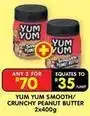 Shoprite Yum yum - smooth/crunchy peanut butter offer