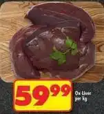 Shoprite Ox liver offer
