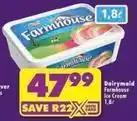 Shoprite Farmhouse - ice cream offer