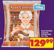 Shoprite Aunt caroline - long grain parboiled white rice offer
