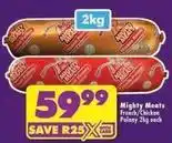 Shoprite French/chicken polony offer