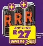Shoprite Reboost - energy drink offer
