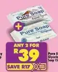 Shoprite Equal - pure soap offer