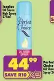 Shoprite Oil sheen hair spray offer