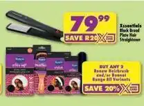 Shoprite Renew - black broad plate hair straightener offer