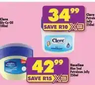 Shoprite Clere - petroleum jelly offer