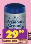 Shoprite Aqueous cream offer