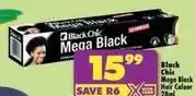 Shoprite Mega black hair colour offer