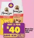 Shoprite Body lotion offer