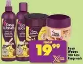 Shoprite Easy waves - hair care range offer