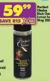 Shoprite Black charcoal extract foam wrap offer