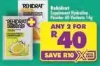 Shoprite Rehidrat - supplement hydration powder offer
