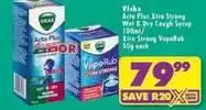 Shoprite Acta plus xtra strong wet & dry cough syrup / xtra strong vaporub offer