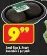 Shoprite Small ripe & ready avocados offer