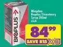 Shoprite Regular/strawberry syrup offer
