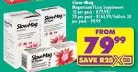 Shoprite Magnesium fizzy supplement offer