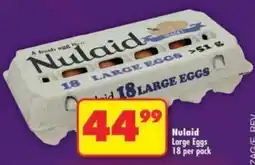 Shoprite Nulaid Large Eggs offer