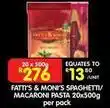Shoprite Spaghetti/macaroni pasta offer