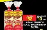 Shoprite Albany - superior sliced brown bread offer