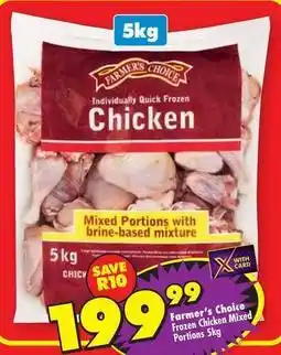 Shoprite Farmer's choice - frozen chicken mixed portions offer