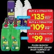 Shoprite Plush - bleach / dishwashing liquid / multi-surface offer