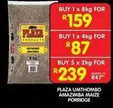 Shoprite Amazimba maize porridge offer