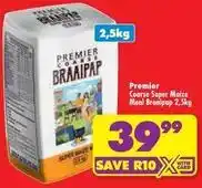 Shoprite Coarse maize meal braaipap offer