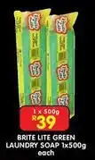 Shoprite Green laundry soap offer