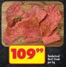 Shoprite Tenderised Beef Steak offer