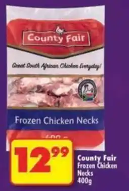 Shoprite County Fair Frozen Chicken Necks offer