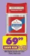 Shoprite Old spice - deodorant stick offer