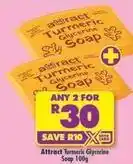 Shoprite Turmeric glycerine soap offer