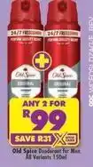 Shoprite Old spice - deodorant for men offer